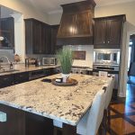 Local Kitchen With Slab Island